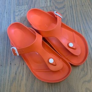 rubber birkenstock’s